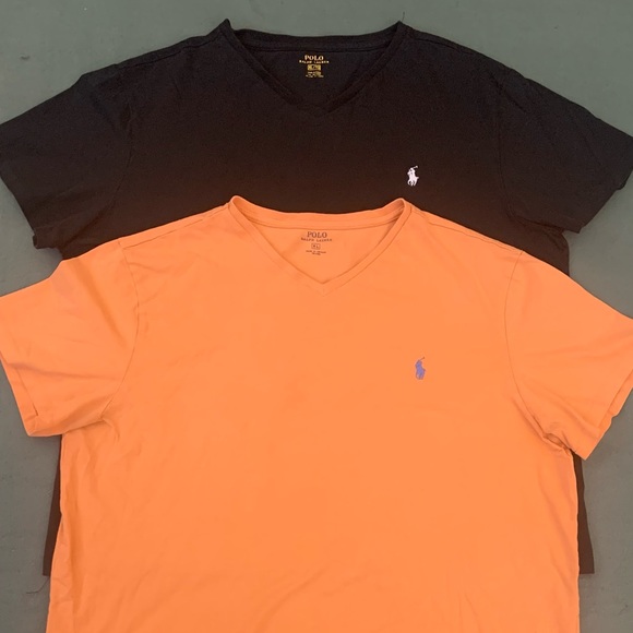 Ralph Lauren Other - 2 RL POLO XL SS All Cotton V Tees